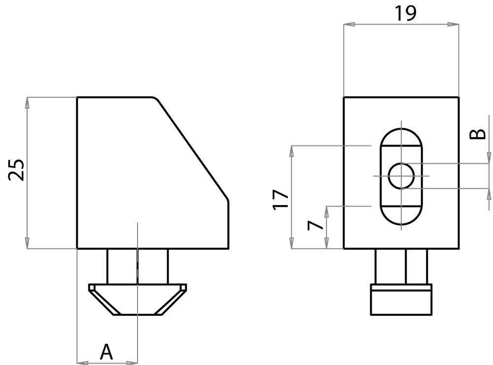 623034 - Fissaggio per pannelli / Accessori di complemento / Accessori per strutture e protezioni / Prodotti / Alutec | Profili in alluminio, sistemi di trasporto e automazione industriale - Alutec Group 623034 - Fissaggio per pannelli / Accessori di complemento / Accessori per strutture e protezioni / Prodotti / Alutec | Profili in alluminio, sistemi di trasporto e automazione industriale - Alutec Group