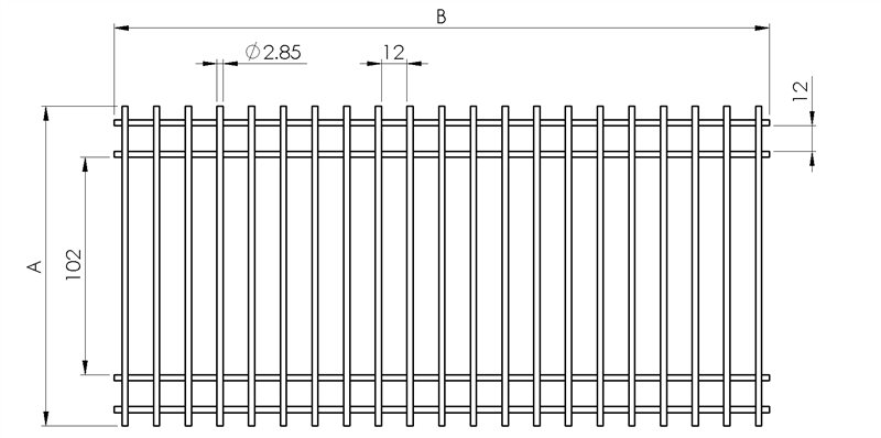 751051 - Safety net type TEC, wire Ø2.85 mm / Security panels / Accessories for structures and protections / Products / Alutec | Profili in alluminio, sistemi di trasporto e automazione industriale - Alutec Group 751051 - Safety net type TEC, wire Ø2.85 mm / Security panels / Accessories for structures and protections / Products / Alutec | Profili in alluminio, sistemi di trasporto e automazione industriale - Alutec Group