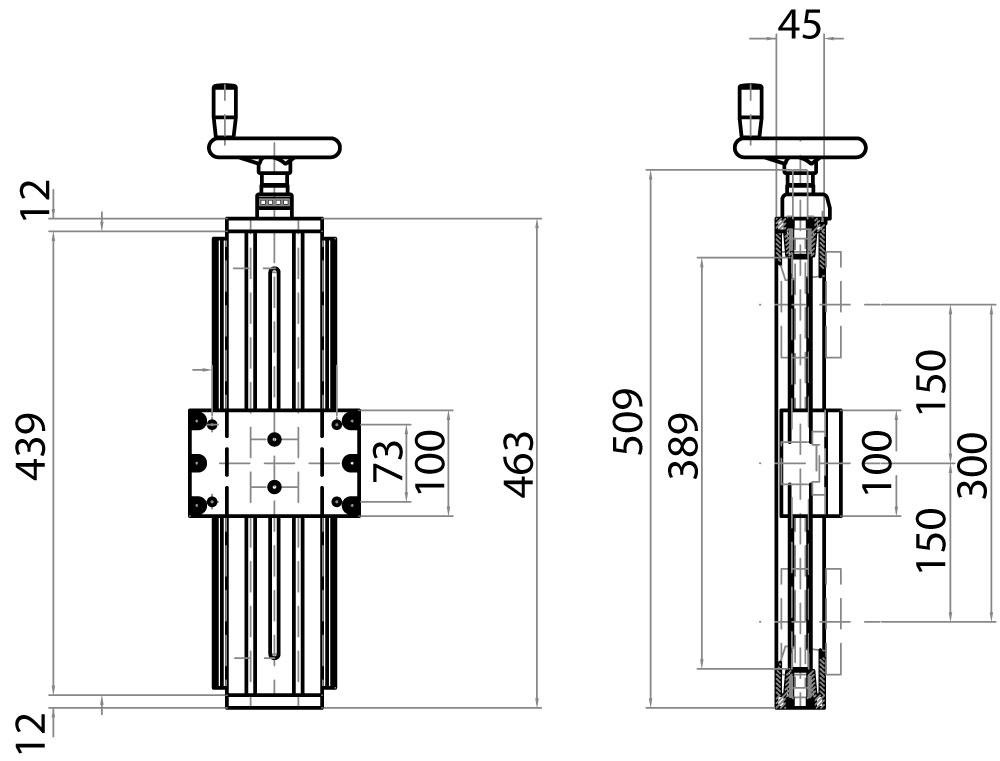 012004PC - Einschlitten-Linearpositionierer mit Schienensystem / Linearpositionierer / Lineare Laufsysteme / Produkte / Alutec | Profili in alluminio, sistemi di trasporto e automazione industriale - Alutec Group 012004PC - Einschlitten-Linearpositionierer mit Schienensystem / Linearpositionierer / Lineare Laufsysteme / Produkte / Alutec | Profili in alluminio, sistemi di trasporto e automazione industriale - Alutec Group