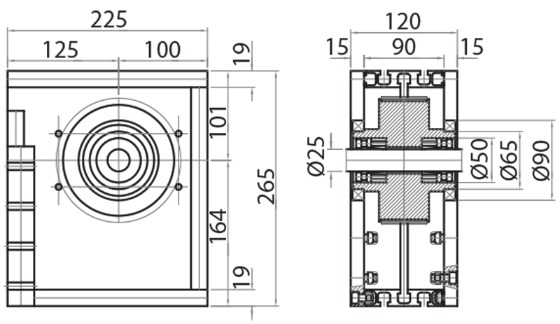 809050 - Testata di traino per 819094P / Unità lineari motorizzabili / Sistemi lineari di scorrimento / Prodotti / Alutec | Profili in alluminio, sistemi di trasporto e automazione industriale - Alutec Group 809050 - Testata di traino per 819094P / Unità lineari motorizzabili / Sistemi lineari di scorrimento / Prodotti / Alutec | Profili in alluminio, sistemi di trasporto e automazione industriale - Alutec Group