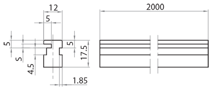 904512 - Profilo polifunzionale in polizene / Accessori per nastri di trasporto / Nastri di trasporto e modulari / Prodotti / Alutec | Profili in alluminio, sistemi di trasporto e automazione industriale - Alutec Group 904512 - Profilo polifunzionale in polizene / Accessori per nastri di trasporto / Nastri di trasporto e modulari / Prodotti / Alutec | Profili in alluminio, sistemi di trasporto e automazione industriale - Alutec Group