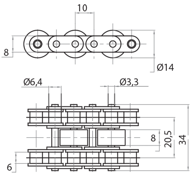 939901 - 3/8" fly-roller chains / Accumulation conveyor with chain 3/8" / Accumulation and roller conveyors / Products / Alutec | Profili in alluminio, sistemi di trasporto e automazione industriale - Alutec Group 939901 - 3/8" fly-roller chains / Accumulation conveyor with chain 3/8" / Accumulation and roller conveyors / Products / Alutec | Profili in alluminio, sistemi di trasporto e automazione industriale - Alutec Group