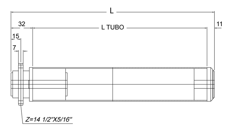 905103-L - Rullo di traino con tappi 700253-700252 / Componentistica per rulliere / Trasporto ad accumulo, rulliere / Prodotti / Alutec | Profili in alluminio, sistemi di trasporto e automazione industriale - Alutec Group 905103-L - Rullo di traino con tappi 700253-700252 / Componentistica per rulliere / Trasporto ad accumulo, rulliere / Prodotti / Alutec | Profili in alluminio, sistemi di trasporto e automazione industriale - Alutec Group